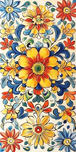 Blumenhütte Diamond Painting Erwachsene, 5D Diamant Kunst Kinder Kits, DIY Erwachsene Mosaikherstellung Basteln Diamant Malerei Bilder Set für Weihnachten Wanddekoration, Geschenke 35x70cm t-361 Blumenhütte Diamond Painting Erwachsene, 5D Diamant Kunst Kinder Kits, DIY Erwachsene Mosaikherstellung Basteln Diamant Malerei Bilder Set für Weihnachten Wanddekoration, Geschenke 35x70cm t-361 von HHQGOUYG