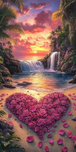 Der Liebesfall Diamond Painting Erwachsene, 5D Diamant Kunst Kinder Kits, DIY Erwachsene Mosaikherstellung Basteln Diamant Malerei Bilder Set für Weihnachten Wanddekoration, Geschenke 100x200cm t-4 Der Liebesfall Diamond Painting Erwachsene, 5D Diamant Kunst Kinder Kits, DIY Erwachsene Mosaikherstellung Basteln Diamant Malerei Bilder Set für Weihnachten Wanddekoration, Geschenke 100x200cm t-4 von HHQGOUYG