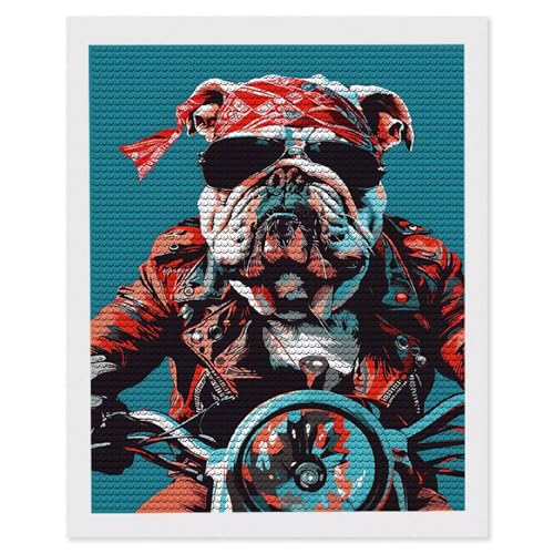 Diamond Painting Bulldogs 5D Diamant Painting Adult Kinder Diamant Bilder Malerei Set DIY Mosaikherstellung, Home Wanddekoration Wohnzimmer Schlafzimmer Wand Eingang Dekoration 60 x 80cm F-191 Diamond Painting Bulldogs 5D Diamant Painting Adult Kinder Diamant Bilder Malerei Set DIY Mosaikherstellung, Home Wanddekoration Wohnzimmer Schlafzimmer Wand Eingang Dekoration 60 x 80cm F-191 von HHQGOUYG