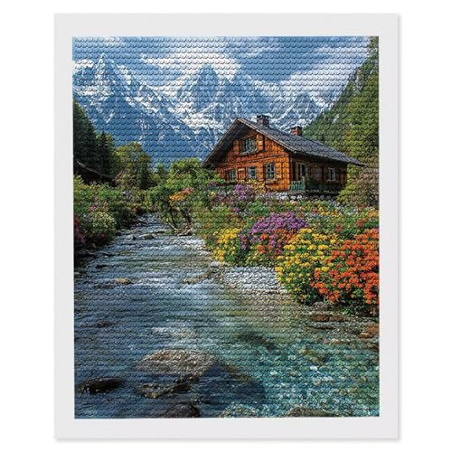 Diamond Painting Erwachsene Aussicht Haus, 5D Diamant Painting Bilder Anfänger, DIY Runder Vollbohrer Diamanten Malerei Stickerei Kreuzstich Geschenke Home Wand Dekor, Frauen Geschenk, 50 x 70cm D-213 Diamond Painting Erwachsene Aussicht Haus, 5D Diamant Painting Bilder Anfänger, DIY Runder Vollbohrer Diamanten Malerei Stickerei Kreuzstich Geschenke Home Wand Dekor, Frauen Geschenk, 50 x 70cm D-213 von HHQGOUYG