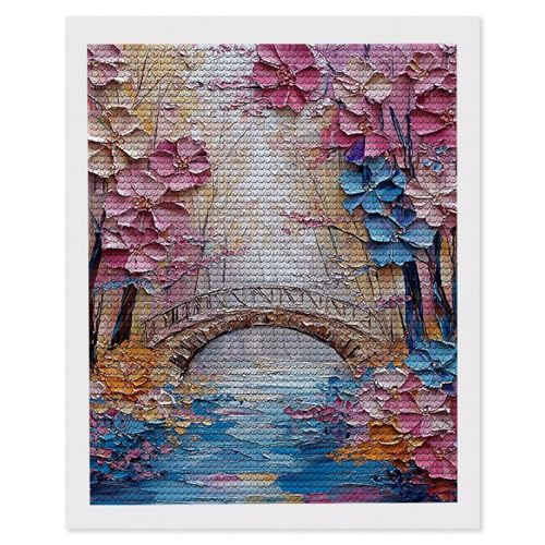 Diamond Painting Erwachsene Winter Wald, 5D Diamant Painting Bilder Anfänger, DIY Runder Vollbohrer Diamanten Malerei Stickerei Kreuzstich Geschenke Home Wand Dekor, Frauen Geschenk, 50 x 70cm D-153 Diamond Painting Erwachsene Winter Wald, 5D Diamant Painting Bilder Anfänger, DIY Runder Vollbohrer Diamanten Malerei Stickerei Kreuzstich Geschenke Home Wand Dekor, Frauen Geschenk, 50 x 70cm D-153 von HHQGOUYG