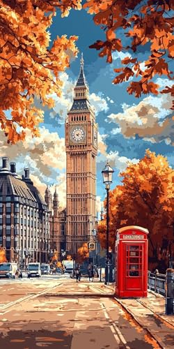 Die Londoner Uhr Diamond Painting Erwachsene, 5D Diamant Kunst Kinder Kits, DIY Erwachsene Mosaikherstellung Basteln Diamant Malerei Bilder Set für Weihnachten Wanddekoration, Geschenke 35x70cm t-517 Die Londoner Uhr Diamond Painting Erwachsene, 5D Diamant Kunst Kinder Kits, DIY Erwachsene Mosaikherstellung Basteln Diamant Malerei Bilder Set für Weihnachten Wanddekoration, Geschenke 35x70cm t-517 von HHQGOUYG