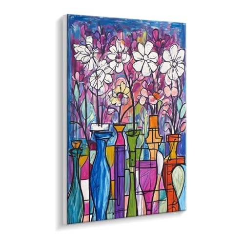 Malen Nach Zahlen Erwachsene, Abstrakte Vase Paint by Numbers Malen Nach Zahlen, DIY mit Pinseln und Acrylfarben Handgemalt Ölgemälde für Geschenke und Wand Dekoratio, Ohne Rahmen 60 x 80 cm R-147 Malen Nach Zahlen Erwachsene, Abstrakte Vase Paint by Numbers Malen Nach Zahlen, DIY mit Pinseln und Acrylfarben Handgemalt Ölgemälde für Geschenke und Wand Dekoratio, Ohne Rahmen 60 x 80 cm R-147 von HHQGOUYG