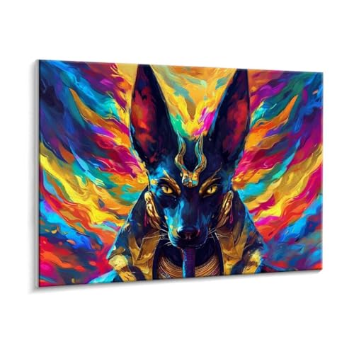 Malen Nach Zahlen Erwachsene, Anubis Paint by Numbers Malen Nach Zahlen, DIY mit Pinseln und Acrylfarben Handgemalt Ölgemälde Leinwand für Geschenke und Wand Dekoratio, Ohne Rahmen 70 x 90 cm R-2 Malen Nach Zahlen Erwachsene, Anubis Paint by Numbers Malen Nach Zahlen, DIY mit Pinseln und Acrylfarben Handgemalt Ölgemälde Leinwand für Geschenke und Wand Dekoratio, Ohne Rahmen 70 x 90 cm R-2 von HHQGOUYG