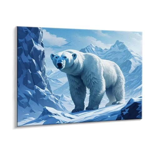 Malen Nach Zahlen Erwachsene, Eisbär Paint by Numbers Malen Nach Zahlen, DIY mit Pinseln und Acrylfarben Handgemalt Ölgemälde Leinwand für Geschenke und Wand Dekoratio, Ohne Rahmen 30 x 40 cm R-43 Malen Nach Zahlen Erwachsene, Eisbär Paint by Numbers Malen Nach Zahlen, DIY mit Pinseln und Acrylfarben Handgemalt Ölgemälde Leinwand für Geschenke und Wand Dekoratio, Ohne Rahmen 30 x 40 cm R-43 von HHQGOUYG