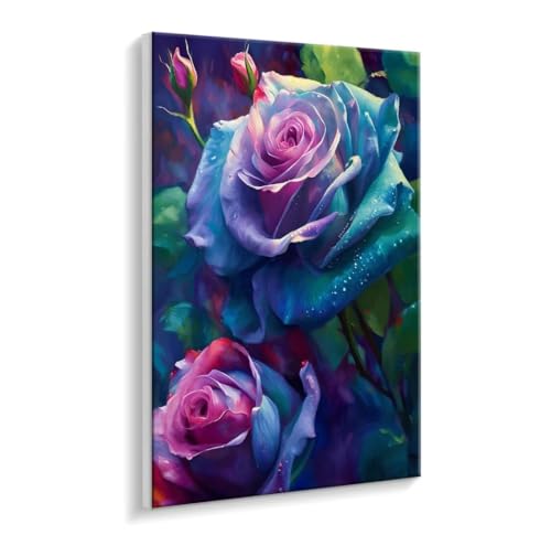 Malen Nach Zahlen Erwachsene, Farbe Rose Paint by Numbers Malen Nach Zahlen, DIY mit Pinseln und Acrylfarben Handgemalt Ölgemälde Leinwand für Geschenke und Wand Dekoratio, Ohne Rahmen 50 x 70 cm R-66 Malen Nach Zahlen Erwachsene, Farbe Rose Paint by Numbers Malen Nach Zahlen, DIY mit Pinseln und Acrylfarben Handgemalt Ölgemälde Leinwand für Geschenke und Wand Dekoratio, Ohne Rahmen 50 x 70 cm R-66 von HHQGOUYG