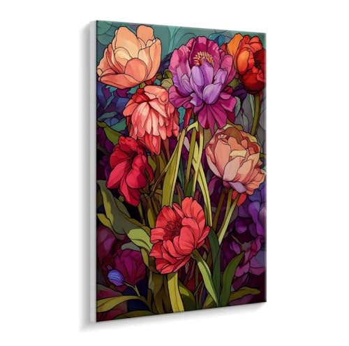 Malen Nach Zahlen Erwachsene, Farbige Blumen Paint by Numbers Malen Nach Zahlen, DIY mit Pinseln und Acrylfarben Handgemalt Ölgemälde für Geschenke und Wand Dekoratio, Ohne Rahmen 40 x 50 cm R-101 Malen Nach Zahlen Erwachsene, Farbige Blumen Paint by Numbers Malen Nach Zahlen, DIY mit Pinseln und Acrylfarben Handgemalt Ölgemälde für Geschenke und Wand Dekoratio, Ohne Rahmen 40 x 50 cm R-101 von HHQGOUYG