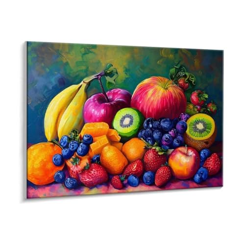 Malen Nach Zahlen Erwachsene, Früchte Paint by Numbers Malen Nach Zahlen, DIY mit Pinseln und Acrylfarben Handgemalt Ölgemälde Leinwand für Geschenke und Wand Dekoratio, Ohne Rahmen 80 x 100 cm R-717 von HHQGOUYG