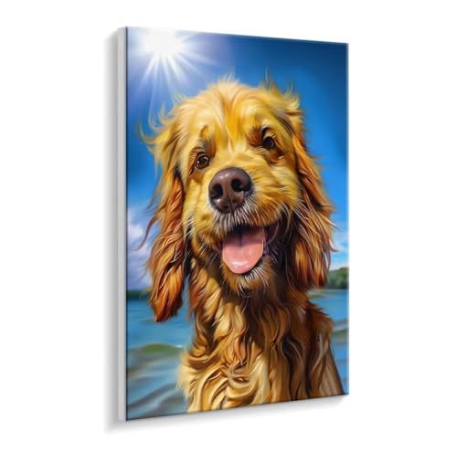 Malen Nach Zahlen Erwachsene, Haustiere Hunde Paint by Numbers Malen Nach Zahlen, DIY mit Pinseln und Acrylfarben Handgemalt Ölgemälde für Geschenke und Wand Dekoratio, Ohne Rahmen 30 x 40 cm R-139 Malen Nach Zahlen Erwachsene, Haustiere Hunde Paint by Numbers Malen Nach Zahlen, DIY mit Pinseln und Acrylfarben Handgemalt Ölgemälde für Geschenke und Wand Dekoratio, Ohne Rahmen 30 x 40 cm R-139 von HHQGOUYG