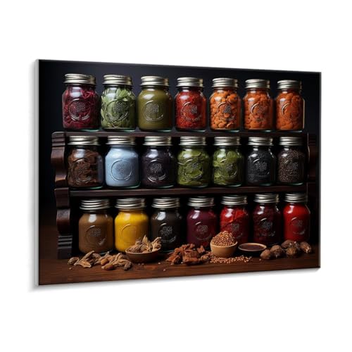 Malen Nach Zahlen Erwachsene, Küche Gewürze Paint by Numbers Malen Nach Zahlen, DIY mit Pinseln und Acrylfarben Handgemalt Ölgemälde für Geschenke und Wand Dekoratio, Ohne Rahmen 40 x 50 cm R-153 Malen Nach Zahlen Erwachsene, Küche Gewürze Paint by Numbers Malen Nach Zahlen, DIY mit Pinseln und Acrylfarben Handgemalt Ölgemälde für Geschenke und Wand Dekoratio, Ohne Rahmen 40 x 50 cm R-153 von HHQGOUYG