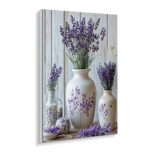 Malen Nach Zahlen Erwachsene, Lavendel Vase Paint by Numbers Malen Nach Zahlen, DIY mit Pinseln und Acrylfarben Handgemalt Ölgemälde für Geschenke und Wand Dekoratio, Ohne Rahmen 80 x 100 cm R-797 Malen Nach Zahlen Erwachsene, Lavendel Vase Paint by Numbers Malen Nach Zahlen, DIY mit Pinseln und Acrylfarben Handgemalt Ölgemälde für Geschenke und Wand Dekoratio, Ohne Rahmen 80 x 100 cm R-797 von HHQGOUYG