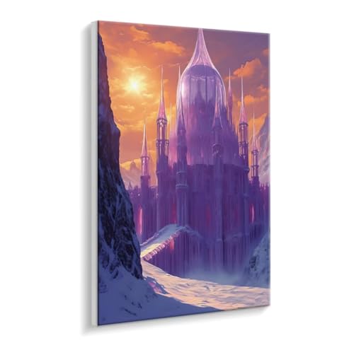 Malen Nach Zahlen Erwachsene, Schloss Fantasy Paint by Numbers Malen Nach Zahlen, DIY mit Pinseln und Acrylfarben Handgemalt Ölgemälde für Geschenke und Wand Dekoratio, Ohne Rahmen 60 x 80 cm R-127 Malen Nach Zahlen Erwachsene, Schloss Fantasy Paint by Numbers Malen Nach Zahlen, DIY mit Pinseln und Acrylfarben Handgemalt Ölgemälde für Geschenke und Wand Dekoratio, Ohne Rahmen 60 x 80 cm R-127 von HHQGOUYG