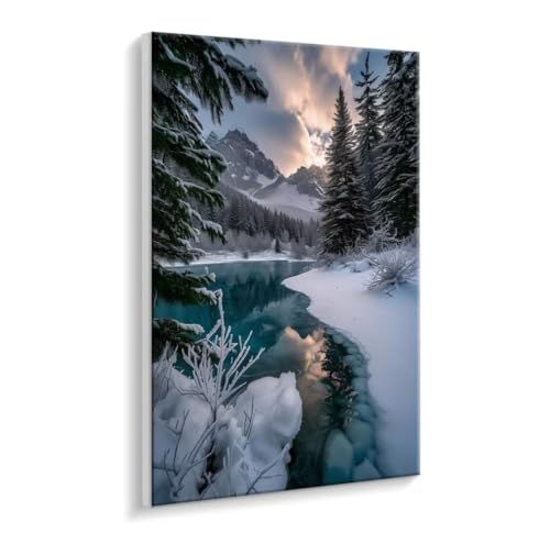 Malen Nach Zahlen Erwachsene, Schnee Paint by Numbers Malen Nach Zahlen, DIY mit Pinseln und Acrylfarben Handgemalt Ölgemälde Leinwand für Geschenke und Wand Dekoratio, Ohne Rahmen 30 x 40 cm R-795 Malen Nach Zahlen Erwachsene, Schnee Paint by Numbers Malen Nach Zahlen, DIY mit Pinseln und Acrylfarben Handgemalt Ölgemälde Leinwand für Geschenke und Wand Dekoratio, Ohne Rahmen 30 x 40 cm R-795 von HHQGOUYG