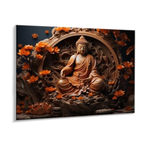 Malen Nach Zahlen Erwachsene, Zen Paint by Numbers Malen Nach Zahlen, DIY mit Pinseln und Acrylfarben Handgemalt Ölgemälde Leinwand für Geschenke und Wand Dekoratio, Ohne Rahmen 80 x 100 cm R-125 Malen Nach Zahlen Erwachsene, Zen Paint by Numbers Malen Nach Zahlen, DIY mit Pinseln und Acrylfarben Handgemalt Ölgemälde Leinwand für Geschenke und Wand Dekoratio, Ohne Rahmen 80 x 100 cm R-125 von HHQGOUYG