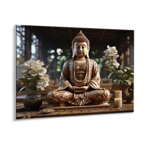 Malen Nach Zahlen Erwachsene, Zen Paint by Numbers Malen Nach Zahlen, DIY mit Pinseln und Acrylfarben Handgemalt Ölgemälde Leinwand für Geschenke und Wand Dekoratio, Ohne Rahmen 90 x 120 cm R-124 Malen Nach Zahlen Erwachsene, Zen Paint by Numbers Malen Nach Zahlen, DIY mit Pinseln und Acrylfarben Handgemalt Ölgemälde Leinwand für Geschenke und Wand Dekoratio, Ohne Rahmen 90 x 120 cm R-124 von HHQGOUYG