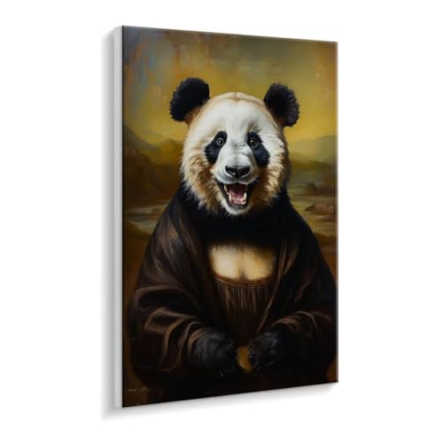 Malen Nach Zahlen Erwachsene - DIY Panda Handgemalt Ölgemälde Kit für Anfänger, Mit 3 - Pinseln und Acrylfarbe Handgemalt öLgemäLde Kit Als Geschenk Heimdekoration 40 x 50 cm (Rahmenlos) t-788 von HHQGOUYG