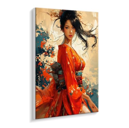 Malen Nach Zahlen Erwachsene - DIY Sexy Frauen Handgemalt Ölgemälde Kit für Anfänger, Mit 3 - Pinseln und Acrylfarbe Handgemalt öLgemäLde Kit Als Geschenk Heimdekoration 40 x 50 cm (Rahmenlos) t-782 von HHQGOUYG