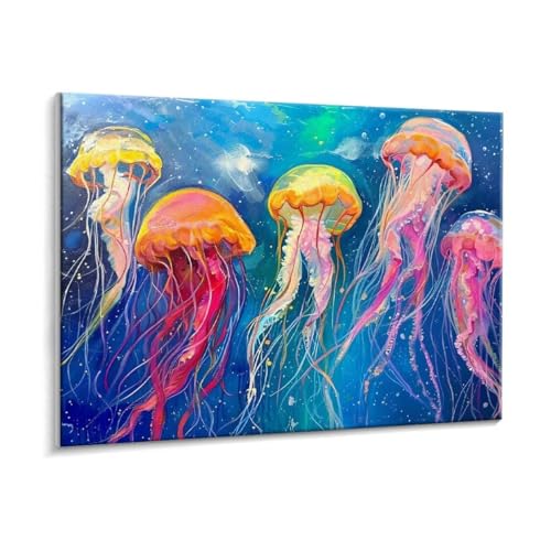Malen Nach Zahlen Erwachsene - DIY Wassermädchen Handgemalt Ölgemälde Kit für Anfänger, Mit 3 - Pinseln und Acrylfarbe Handgemalt öLgemäLde Kit Als Geschenk Heimdekoration 90 x 120 cm (Rahmenlos) t719 von HHQGOUYG