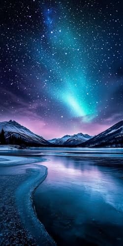 Nordlicht Diamond Painting Erwachsene, 5D Diamant Kunst Kinder Kits, DIY Erwachsene Mosaikherstellung Basteln Diamant Malerei Bilder Set für Weihnachten Wanddekoration, Geschenke 100x200cm t-36 Nordlicht Diamond Painting Erwachsene, 5D Diamant Kunst Kinder Kits, DIY Erwachsene Mosaikherstellung Basteln Diamant Malerei Bilder Set für Weihnachten Wanddekoration, Geschenke 100x200cm t-36 von HHQGOUYG