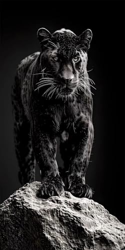 Schwarzer Panther Diamond Painting Erwachsene, 5D Diamant Kunst Kinder Kits, DIY Erwachsene Mosaikherstellung Basteln Diamant Malerei Bilder Set für Weihnachten Wanddekoration, Geschenke 50x100cm t285 Schwarzer Panther Diamond Painting Erwachsene, 5D Diamant Kunst Kinder Kits, DIY Erwachsene Mosaikherstellung Basteln Diamant Malerei Bilder Set für Weihnachten Wanddekoration, Geschenke 50x100cm t285 von HHQGOUYG