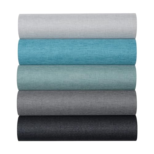 10 Stück Buchstoff, 35,6 x 25,4 cm, Stoffoberfläche und Papierrückseite, Buchtuch zum Binden, Buchbindungsstoff, 5 Farben, Buchbindertuch für selbstgemachte Stoffbucheinband, Buchbinderpapier (Stil A) 10 Stück Buchstoff, 35,6 x 25,4 cm, Stoffoberfläche und Papierrückseite, Buchtuch zum Binden, Buchbindungsstoff, 5 Farben, Buchbindertuch für selbstgemachte Stoffbucheinband, Buchbinderpapier (Stil A) von HHZZMIAO