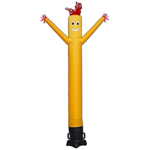 Hi Suyi 20 ft Aufblasbare Werbung Air Handpuppe T?nzerin Sky Fly Tube Man Wind Dancer, Gelb (Kein Gebl?se) von HI SUYI