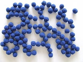 Impex Pompons, 7 mm, ca. 100 Stück, Royal Blue Impex Pompons, 7 mm, ca. 100 Stück, Royal Blue von HI-TACK