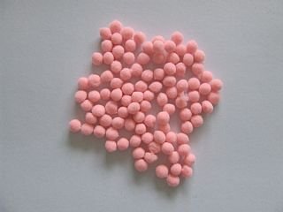 Trimits PP1P | Pink Pom Poms | Toy Making | 7mm | 100 pack Trimits PP1P | Pink Pom Poms | Toy Making | 7mm | 100 pack von HI-TACK