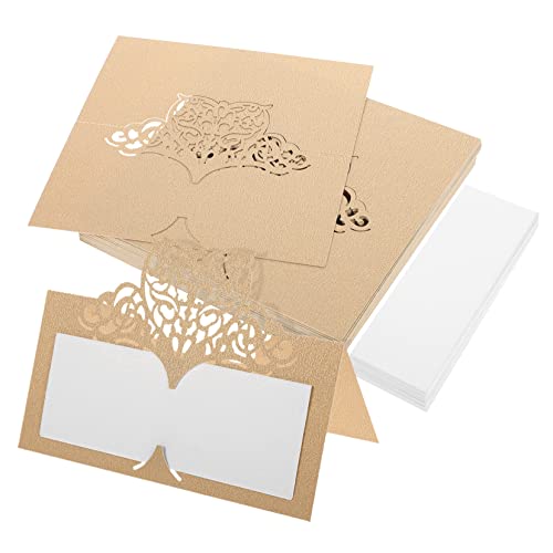 50Stücke Hochzeitsort Visitenkarten im Vintage Design Kreative Platzkarten für Hochzeiten Partys und Feierlichkeiten 50Stücke Hochzeitsort Visitenkarten im Vintage Design Kreative Platzkarten für Hochzeiten Partys und Feierlichkeiten von HIAKDOFT