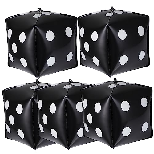 5Stücke Würfelballons aus Aluminiumfolie Themen Partydekorationen Langlebig und Spiel Events und Fotorequisiten 5Stücke Würfelballons aus Aluminiumfolie Themen Partydekorationen Langlebig und Spiel Events und Fotorequisiten von HIAKDOFT