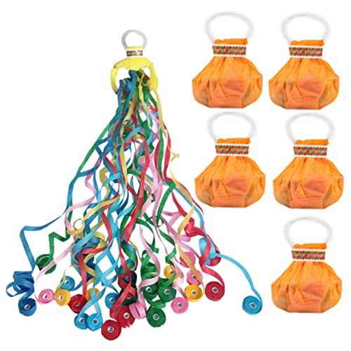 6 Stück Handwerfende Bänder Lametta Neonpartei Braut- Rosa Party -Streamer bunt Oh Party Streamer konfetti für die brautparty Luftschlangen mit Handwurf Keine Mess -Streamer Papier 6 Stück Handwerfende Bänder Lametta Neonpartei Braut- Rosa Party -Streamer bunt Oh Party Streamer konfetti für die brautparty Luftschlangen mit Handwurf Keine Mess -Streamer Papier von HIAKDOFT