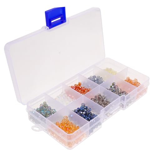 HIAKDOFT 1 Karton Glasperlen Flach DIY Schmuckperlen zum Auffädeln Handgefertigte Bastelperlen für Armbänder Ohrringe Anhänger Vielseitig Verwendbar HIAKDOFT 1 Karton Glasperlen Flach DIY Schmuckperlen zum Auffädeln Handgefertigte Bastelperlen für Armbänder Ohrringe Anhänger Vielseitig Verwendbar von HIAKDOFT