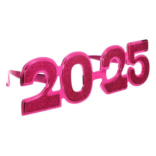 HIAKDOFT 1 Paar Galvanik Puderbrillen Auffällige Brillen Requisite Glitzer Partybrillen 2025 Neujahrs Fotoautomatennummer Randlose Neuheitsbrillen Festival Neujahrsbrillen 2025 PC HIAKDOFT 1 Paar Galvanik Puderbrillen Auffällige Brillen Requisite Glitzer Partybrillen 2025 Neujahrs Fotoautomatennummer Randlose Neuheitsbrillen Festival Neujahrsbrillen 2025 PC von HIAKDOFT