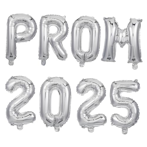HIAKDOFT 1 Satz Abschluss Ballon Abschlussdekor Aluminium-Silber-Graduiertenballons Ballons zum Abschlussball 2025 Absolvent Helium Festdekoration Silbernummer Luftballons Aluminiumfolie HIAKDOFT 1 Satz Abschluss Ballon Abschlussdekor Aluminium-Silber-Graduiertenballons Ballons zum Abschlussball 2025 Absolvent Helium Festdekoration Silbernummer Luftballons Aluminiumfolie von HIAKDOFT