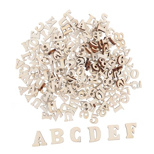 HIAKDOFT 1 Satz Teiliges Holzbuchstaben Und Zahlen Set Für Basteln Naturbelassen Sicher Und Langlebig Für Kreative Diy Projekte Frühes Lernen Wohnraumdekoration Und Handwerkskunst 200 Stück HIAKDOFT 1 Satz Teiliges Holzbuchstaben Und Zahlen Set Für Basteln Naturbelassen Sicher Und Langlebig Für Kreative Diy Projekte Frühes Lernen Wohnraumdekoration Und Handwerkskunst 200 Stück von HIAKDOFT