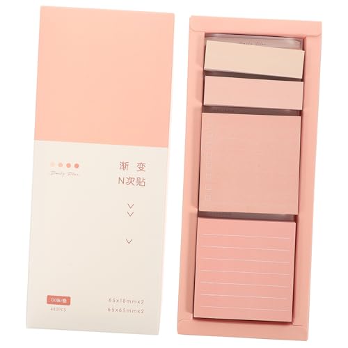 HIAKDOFT 1 Schachtel Multifunktionale Memo Pads mit Selbstklebenden Abreißbaren Haftnotizen in Zarten Pastellfarben Praktisch und Tragbar als Page Marker für Schule Büro und To do listen HIAKDOFT 1 Schachtel Multifunktionale Memo Pads mit Selbstklebenden Abreißbaren Haftnotizen in Zarten Pastellfarben Praktisch und Tragbar als Page Marker für Schule Büro und To do listen von HIAKDOFT