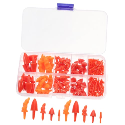 HIAKDOFT 1 Schachtel Plastik Schneemannnase Teilig mit Karottenformen DIY Weihnachtsbasteln Zubehör für Inklusive Aufbewahrungsbox für Winterdeko und Partyspaß HIAKDOFT 1 Schachtel Plastik Schneemannnase Teilig mit Karottenformen DIY Weihnachtsbasteln Zubehör für Inklusive Aufbewahrungsbox für Winterdeko und Partyspaß von HIAKDOFT
