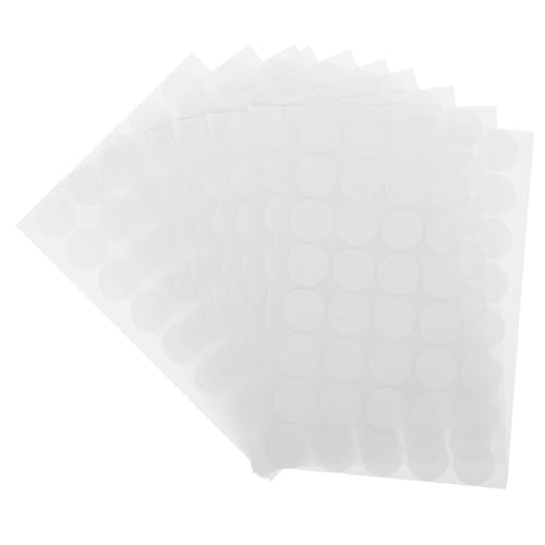HIAKDOFT 10 Blatt Klebepunkte Aufkleber Selbstklebend Ablösbar Vielseitige Markierungs und Beschriftungsetiketten für Kalender Büro Schule und Haushalt Praktische Organisatorhilfe von HIAKDOFT