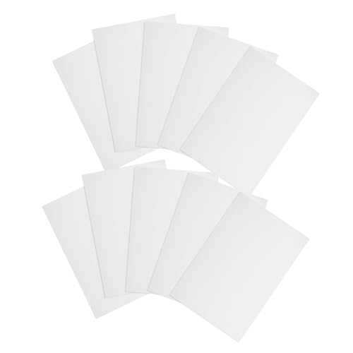 HIAKDOFT 10 Blatt Metallic Silber Kartonpapier Glänzendes Bastelpapier mit Spiegelnder Aluminiumfolie Robustes Vielseitig Einsetzbares Papier für DIY Karten Einladungen Origami und von HIAKDOFT