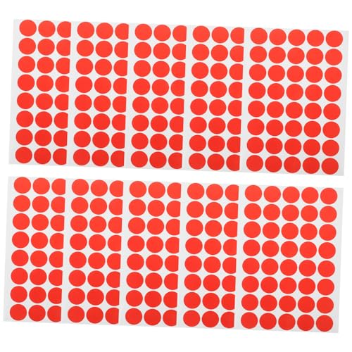 HIAKDOFT 10 Blatt Teiliges Bunte Selbstklebende Farbpunkte Aufkleber Beschriftbare Runde Etiketten für Lager Büro Dekoration und Markierung Vielfältiger Oberflächen HIAKDOFT 10 Blatt Teiliges Bunte Selbstklebende Farbpunkte Aufkleber Beschriftbare Runde Etiketten für Lager Büro Dekoration und Markierung Vielfältiger Oberflächen von HIAKDOFT