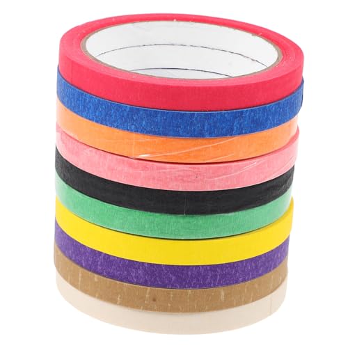 HIAKDOFT 10 Rollen Washi Masking Tape Farben Papier Klebeband für Scrapbooking DIY Wanddeko Spritzschutz Vielseitiges Malerband Flexible Langlebige Abdeckfolie für Innen und Außenanwendung HIAKDOFT 10 Rollen Washi Masking Tape Farben Papier Klebeband für Scrapbooking DIY Wanddeko Spritzschutz Vielseitiges Malerband Flexible Langlebige Abdeckfolie für Innen und Außenanwendung von HIAKDOFT