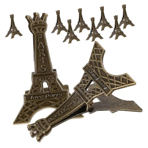 HIAKDOFT 10 Stück Eiffelturm Metall Tischkartenhalter Tischnummernhalter Memo Notizhalter Platzkartenhalter Dekorativer Foto und Nachrichtensclip für Feierlichkeiten und Tischdekoration HIAKDOFT 10 Stück Eiffelturm Metall Tischkartenhalter Tischnummernhalter Memo Notizhalter Platzkartenhalter Dekorativer Foto und Nachrichtensclip für Feierlichkeiten und Tischdekoration von HIAKDOFT