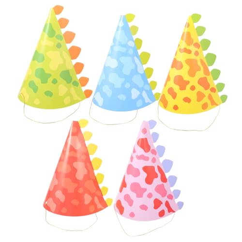 HIAKDOFT 10stücke Dinosaurier Papierhüte Für Kindergeburtstage Bunte Partyhüte Für Jungen Und Mädchen Zubehör Für Feierlichkeiten Und Fotorequisiten HIAKDOFT 10stücke Dinosaurier Papierhüte Für Kindergeburtstage Bunte Partyhüte Für Jungen Und Mädchen Zubehör Für Feierlichkeiten Und Fotorequisiten von HIAKDOFT