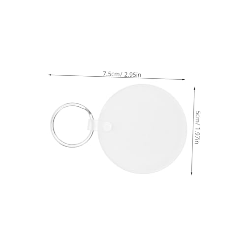 HIAKDOFT 10 Stück Runde Schlüsselanhänger Blanks Doppelseitig Sublimierbar Hitzebeständige Acryl Schlüsselringe für DIY Fotodruck für Sublimation Personalisierte Geschenkideen und HIAKDOFT 10 Stück Runde Schlüsselanhänger Blanks Doppelseitig Sublimierbar Hitzebeständige Acryl Schlüsselringe für DIY Fotodruck für Sublimation Personalisierte Geschenkideen und von HIAKDOFT
