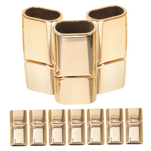 HIAKDOFT 10 Stück Teiliges Armbandverbinder aus Langlebiger Legierung Leicht und Kompakt Einfach zu Montieren Glatte Oberfläche für DIY Schmuckherstellung Geeignet für Halsketten und von HIAKDOFT