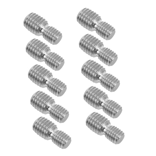 HIAKDOFT 10 Stück Teiliges Edelstahl Doppelend gewindebolzen Präzise Gewindeadapter Schrauben für Möbelverbindung Langlebige Stabile Möbelbeschläge HIAKDOFT 10 Stück Teiliges Edelstahl Doppelend gewindebolzen Präzise Gewindeadapter Schrauben für Möbelverbindung Langlebige Stabile Möbelbeschläge von HIAKDOFT
