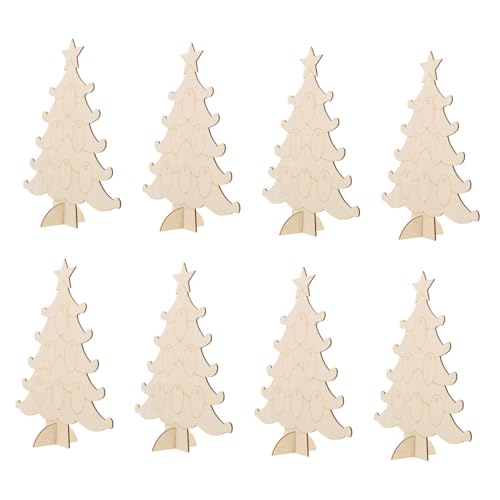 HIAKDOFT 10 Stück Teiliges Kleine Holzornamente Weihnachtsbaum Unbehandelte Mini Holzstücke zum Bemalen Diy Bastelset für Erwachsene Vielseitige Weihnachtsdeko Handwerkliche Weihnachtsbaum HIAKDOFT 10 Stück Teiliges Kleine Holzornamente Weihnachtsbaum Unbehandelte Mini Holzstücke zum Bemalen Diy Bastelset für Erwachsene Vielseitige Weihnachtsdeko Handwerkliche Weihnachtsbaum von HIAKDOFT