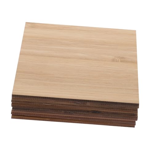 HIAKDOFT 10 Stück Teiliges Quadratischer Bambusrohlinge Unvollendete Bastelstücke Naturmaterial Doppelseitig Bemalbar DIY Kinderhandwerk Geschenkideen HIAKDOFT 10 Stück Teiliges Quadratischer Bambusrohlinge Unvollendete Bastelstücke Naturmaterial Doppelseitig Bemalbar DIY Kinderhandwerk Geschenkideen von HIAKDOFT