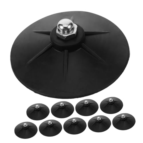 HIAKDOFT 10 Stück Teiliges Robuster Gummisaugnäpfe mit Hervorragender Haftkraft für Freistehende Boxsäcke Rutschfeste Standfüße für Stabilen Halt und Einfache Montage Beim Boxtraining HIAKDOFT 10 Stück Teiliges Robuster Gummisaugnäpfe mit Hervorragender Haftkraft für Freistehende Boxsäcke Rutschfeste Standfüße für Stabilen Halt und Einfache Montage Beim Boxtraining von HIAKDOFT