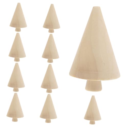 HIAKDOFT 10 Stück Teiliges Unbemalte Mini Holzbäume DIY Holzdeko Basteln Kleine Bäume für Krippe Mikro Landschaft Tisch und Gartenornamente Naturbelassen Kreative Wohn und HIAKDOFT 10 Stück Teiliges Unbemalte Mini Holzbäume DIY Holzdeko Basteln Kleine Bäume für Krippe Mikro Landschaft Tisch und Gartenornamente Naturbelassen Kreative Wohn und von HIAKDOFT